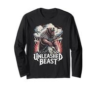 Viking Berserker - Unleashed Beast - Viking Bear Warrior Long Sleeve T-Shirt
