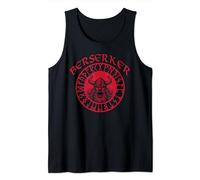viking Berserker Warrior Norse mythology symbol nordic norge Tank Top