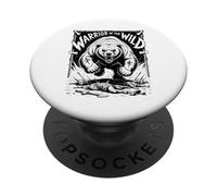 Viking Berserker - Warrior of the Wild - Norse Warrior Gym PopSockets Adhesive PopGrip