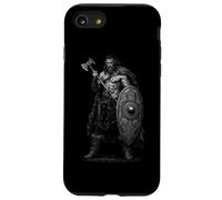 Viking Berserker with Axe and Shield Pict Case for iPhone SE (2020) / 7/8