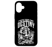Viking Blacksmith Warrior Sword Forge Your Own Destiny Case for iPhone 16 Plus