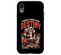 Viking Blacksmith Warrior Sword Forge Your Own Destiny Case for iPhone XR