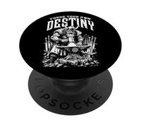 Viking Blacksmith Warrior Sword Forge Your Own Destiny PopSockets Adhesive PopGrip