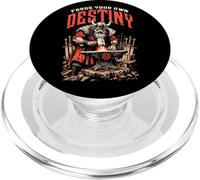 Viking Blacksmith Warrior Sword Forge Your Own Destiny PopSockets PopGrip for MagSafe