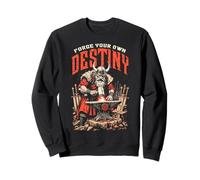 Viking Blacksmith Warrior Sword Forge Your Own Destiny Sweatshirt