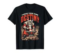 Viking Blacksmith Warrior Sword Forge Your Own Destiny T-Shirt
