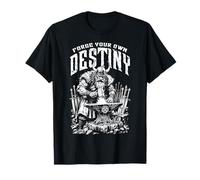 Viking Blacksmith Warrior Sword Forge Your Own Destiny T-Shirt