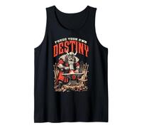 Viking Blacksmith Warrior Sword Forge Your Own Destiny Tank Top