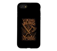 Viking Blood Runs Through My Veins - Epic Sepia Style - Axe Case for iPhone SE (2020) / 7/8