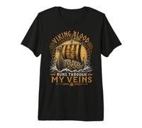 Viking Blood Runs Through My Veins Norse Heritage Premium T-Shirt
