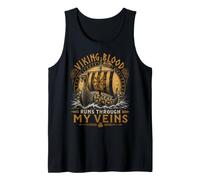 Viking Blood Runs Through My Veins Norse Heritage Tank Top