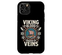 Viking Blood Runs Through My Veins Norse Mythology Valhalla Case for iPhone 11 Pro