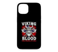 Viking Blood Runs Through My Veins Norway Flag Norwegian Case for iPhone 13