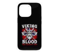 Viking Blood Runs Through My Veins Norway Flag Norwegian Case for iPhone 13 Pro