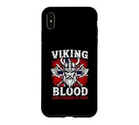 Viking Blood Runs Through My Veins Norway Flag Norwegian Case for iPhone XS Max
