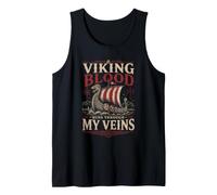 Viking Blood Runs Through My Veins Norwegian Tank Top