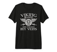 Viking Blood Runs Through My Veins Viking Premium T-Shirt