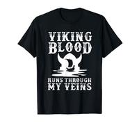 Viking Blood Runs Through My Veins Viking T-Shirt