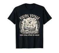 Viking Boat Germanic Celtic Medieval Designs Value Graphic T-Shirt