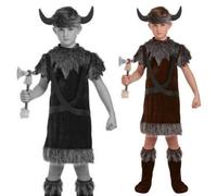 VIKING BOY FANCY DRESS COSTUME CHILDRENS WORLD BOOK DAY TO FIT AGE 7-9 YEARS