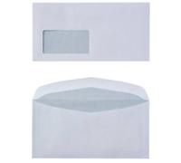 Viking Business Envelopes Window Non standard 235 (W) x 114 (H) mm Gummed White 90 gsm Pack of 1000