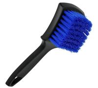 Viking Carpet Cleaning and Scrub Brush for Floor Mats, Cleaning Brush for Car Interior and Home, Black and Blue, 8.3 inch x 2.5 Inch