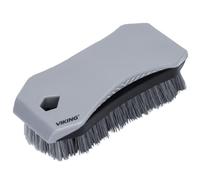 VIKING Carpet Cleaning and Scrub Brush for Floor Mats, Cleaning Brush for Car Interior and Home, Grey, 6.4 x 2.8 x 1.8 Inch