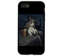 Viking Cat Warrior Norse Mythology Meme Scandinavian Case for iPhone SE (2020) / 7/8