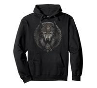 Viking Celtic Fenrir Wolf Women, Men Pullover Hoodie