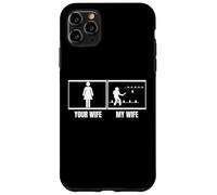 Viking Chess Your Wife My Wife Husband Funny Kubb Case for iPhone 11 Pro Max