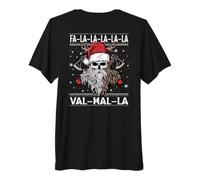 Viking Christmas FA-la-la Valhalla Humour Premium T-Shirt