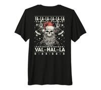Viking Christmas FA-la-la Valhalla Humour Premium T-Shirt