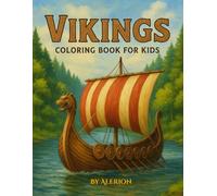 Viking Coloring Book: Warriors and Druids from the North
