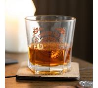 Viking Compass Lowball Glass & Coaster Set - Norse Spirit Drinkware