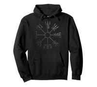 Viking Compass Symbol - Vegvisir Nordic Rune Celtic Pullover Hoodie