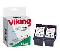 Viking Compatible HP 339 Ink Cartridge C8767E Black Pack of 2 Duopack