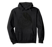 Viking Death Afterlife Messenger Pullover Hoodie