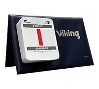 Viking Desk Calendar 2027 1 Day per page 17 (W) x 11 (H) cm Black, White