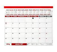 Viking Desk Calendar 2027 1 Month per page English 55 (W) x 43 (H) cm White