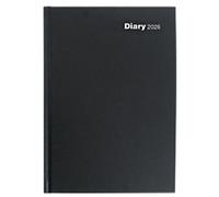 Viking Diary 2026 A4 1 Day on 2 pages Black 5108589