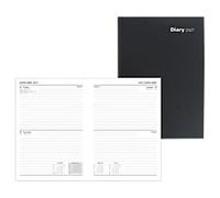 Viking Diary 2027 A4 1 Day on 2 pages Black 5108589