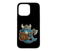 Viking Dolphin with Shield Case for iPhone 15 Pro Max