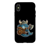 Viking Dolphin with Shield Case for iPhone X/XS