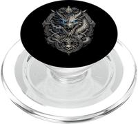 Viking Dragon Jormungandr & Niddhogg Vikings Dragon PopSockets PopGrip for MagSafe