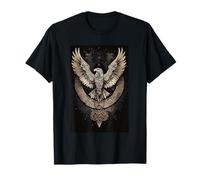 Viking Eagle Vedrfölnir Viking Runes Valhalla Celtic T-Shirt