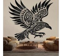 Viking Eagle Wallpaper - Norse Mythology Wall Mural - Wall Murals for Living Room Bedroom - Photo Wallpaper & Home Decor Art - 150 x 105 cm A-5393