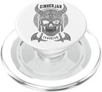 Viking Einherjar Skull Chosen For Valhalla Warrior Norse PopSockets PopGrip for MagSafe