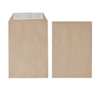 Viking Envelopes Plain C5 229 (W) x 162 (H) mm Peel and Seal Brown 90 gsm Pack of 500