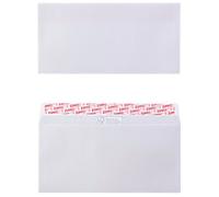 Viking Envelopes Plain DL 220 (W) x 110 (H) mm Peel and Seal White 100 gsm Pack of 1000