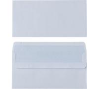 Viking Envelopes Plain DL 220 (W) x 110 (H) mm Self-adhesive Self Seal White 80 gsm Pack of 1000